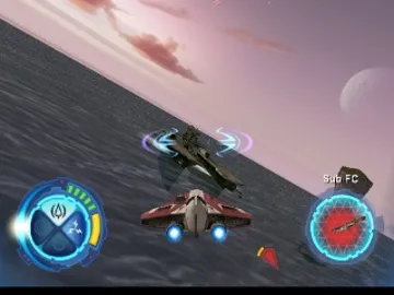 Star Wars - Jedi Starfighter screen shot game playing